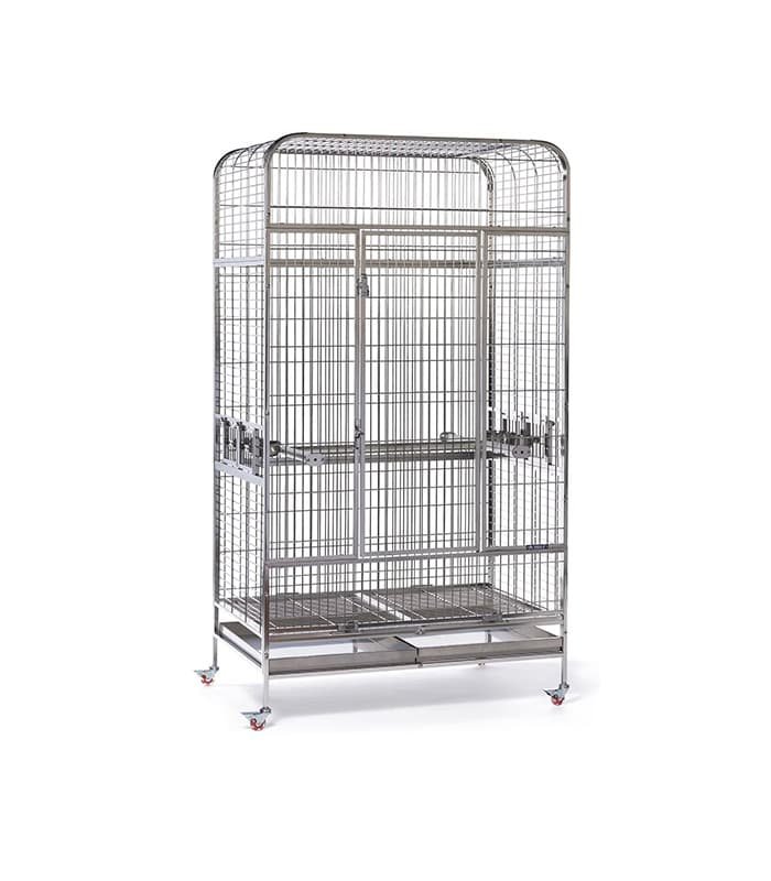 pet-product-more-pets-parrots-9-0.jpg Prevue Pet Products Imperial Stainless Bird Cage - Görsel 1